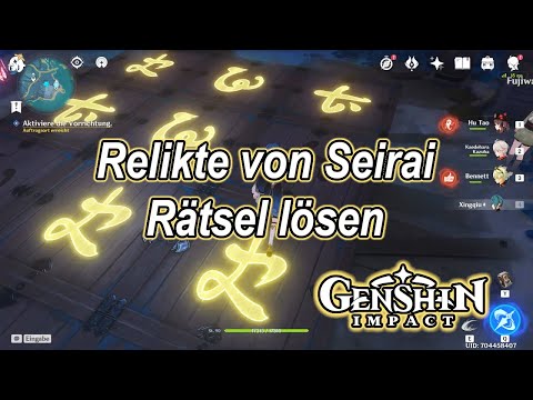 Genshin Impact - Relikte von Seirai (Puzzle Rätsel lösen/Seirai/Inazuma)
