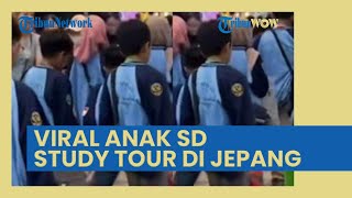 Viral Momen Rombongan Bocah SD Muhammadiyah Study Tour ke Osaka, Netizen: Bukan Hal yang Biasanya