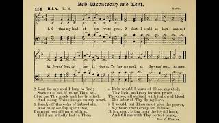 O That My Load Of Sin Were Gone