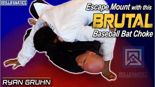Baseball Bat Choke From Being Mounted & Back Mounted by Ryan Gruhn
