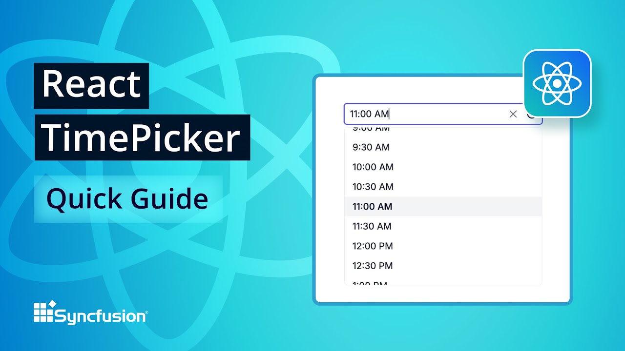 React TimePicker: The Ultimate Feature Walkthrough