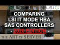 Comparing HBA IT Mode SAS Controllers 2020 Edition