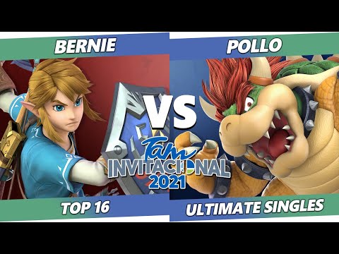 Tam Invitational 2021 Top 16 - Bernie (Link) Vs. Pollo (Bowser) SSBU Ultimate Tournament