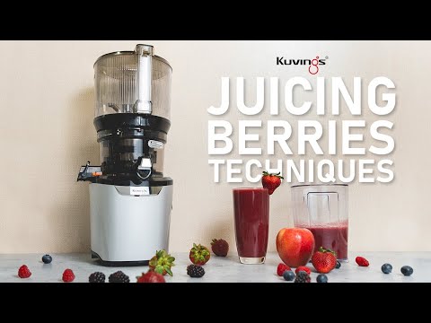 🍓 How to Juice Berries | Kuvings AUTO10 Plus Hands-Free Slow Juicer