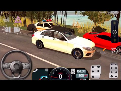 Luxury Sedan Mercedes New Car Unlocked - Driving School Simulator 2020 #5 Hongkong - Android Game