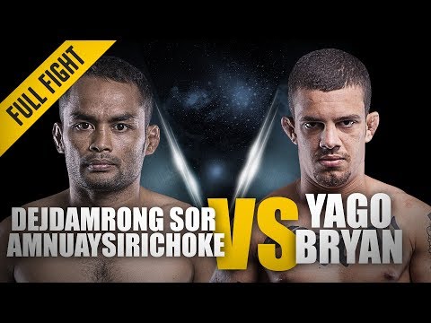 Dejdamrong Sor Amnuaysirichoke vs Yago Bryan full fight