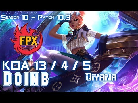 FPX Doinb QIYANA vs KASSADIN Mid - Patch 10.3 KR Ranked