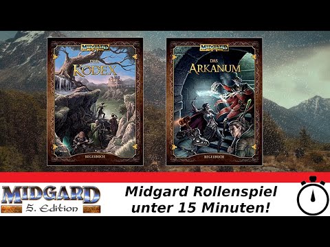 Warum Midgard 5 spielen? ....in 15 Minuten! - Ein Überblick über das älteste deutsche Rollenspiel!