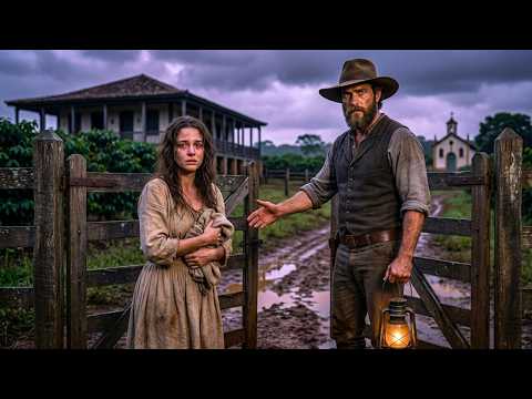 EXPULSA SEM NADA E SEM DESTINO… A MOÇA POBRE CHEGOU NA PORTEIRA, E O FAZENDEIRO SOLITÁRIO ABRIU