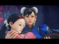 CHUN-LI ADOPTED THE GIRL!???? Street Fighter V story mode Finale