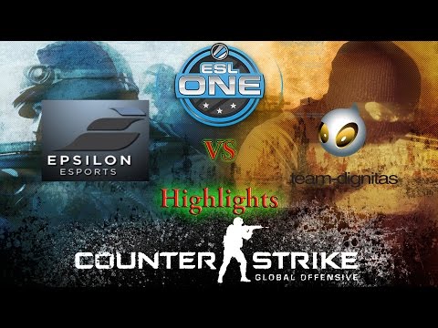 ESL One Cologne (Quarterfinals) - Epsilon vs Dignitas [2Maps] - Highlights - 8.16.2014