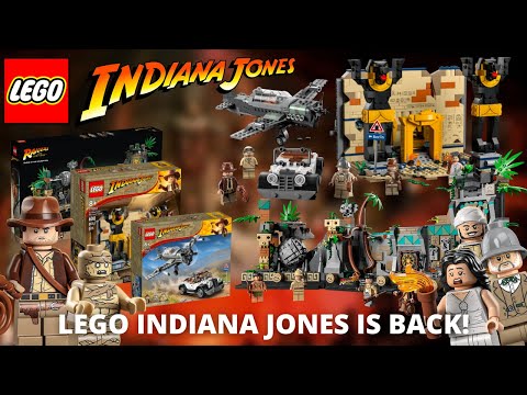 LEGO Indiana Jones is BACK - Official HD Set Images and Reveals!