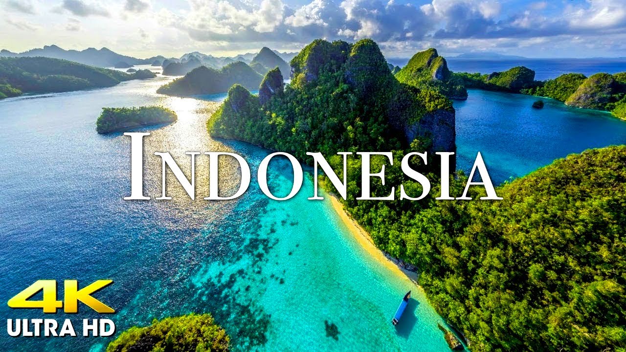 Video 4K Melihat Indonesia Dari Udara