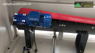 MÁY DÁN CHỈ CẠNH LAMINATE ACRYLIC DÁN VÁT NGHIÊNG 45 độ ĐÀI LOAN