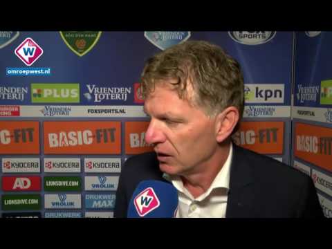 ADO-supporters willen standbeeld voor Groenendijk: 'Nou, dat hoeft niet hoor'