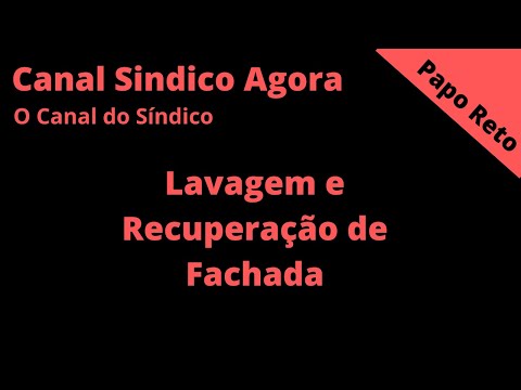 Lavagem e Recuperação de Fachada