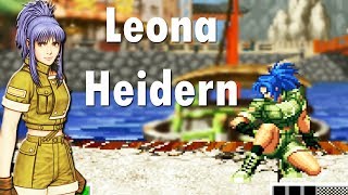 CONHEÇA A HISTÓRIA E CURIOSIDADES SOBRE LEONA HEIDERN #7 | KOF da Depressão