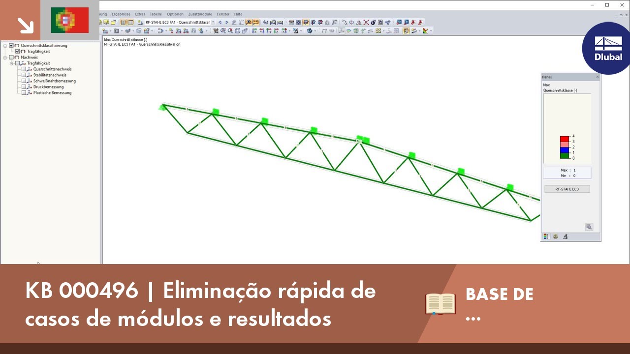 KB 000496 | Eliminação rápida de casos de módulos e resultados