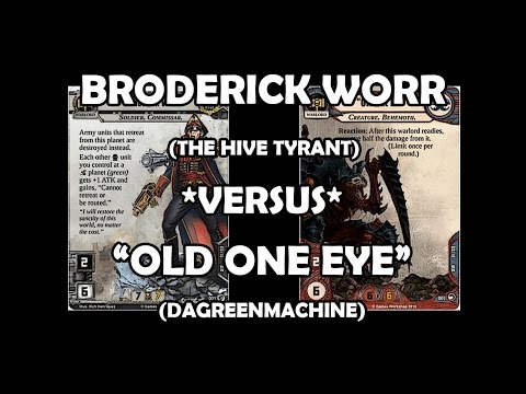 Broderick Worr versus "Old One Eye" - Warhammer 40,000: Conquest