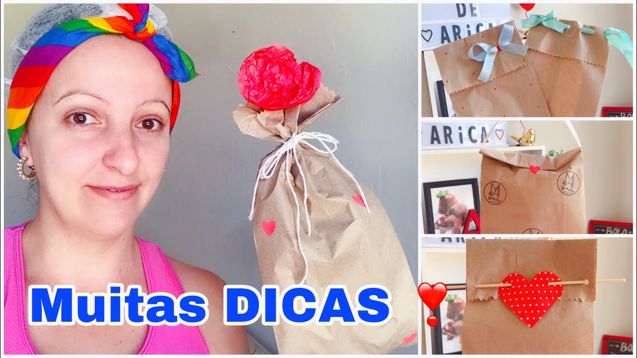 Watch Now 5 SAQUINHOS DE KRAFT + MUITAS DICAS BOAS ❣️ 5 SAQUINHOS DE KRAFT + MUITAS DICAS BOAS ❣️