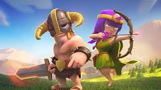 Clash of clans - barbarian level 7 & Archer level 7 upgrades.