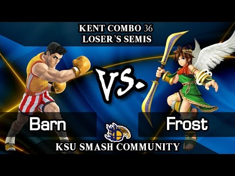 Barn (Little Mac) vs Frost (Pit) - KC36 Loser's Semis - Smash 4