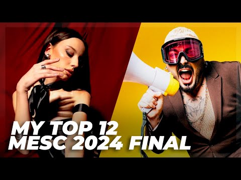 MESC 2024 Final - My Top 12 (Eurovision Malta 2024)