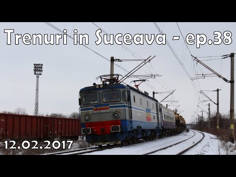 Trenuri (de marfa) Suceava [editie cu tancuri] - 12.02.2017 (ep.38)