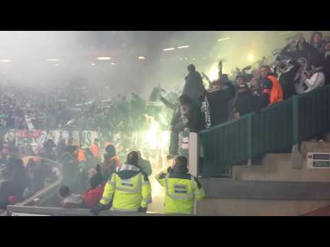 Manchester United vs St -Etienne, old Trafford,  great atmosphere