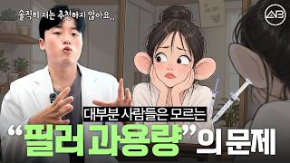 필러, 과용량 추천하지 않습니다.