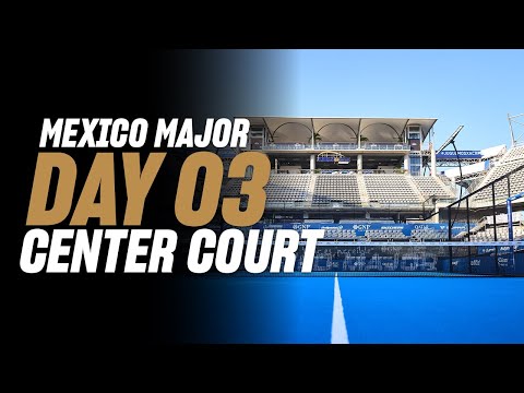 (Replay) GNP Mexico Premier Padel Major 🇲🇽🎾: Center Court (🇬🇧) (November 26th)