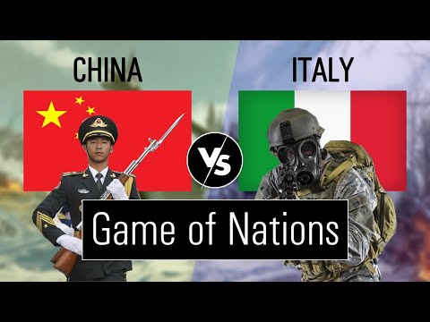 China vs Italy Military power comparison