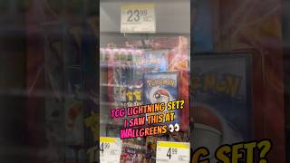 tcg lightning set at wallgreens! What is it? #pokemontcg #wallgreens