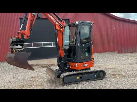 Video: Hitachi ZX26U-6 CR minigravemaskine 1
