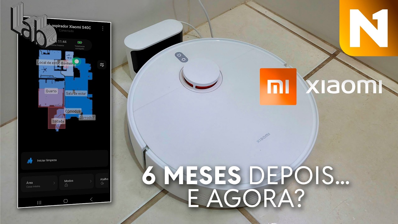 Miniatura da avaliação em vídeo de Robô Aspirador Xiaomi Robot Vacuum B101cn com Mapeamento LDS
