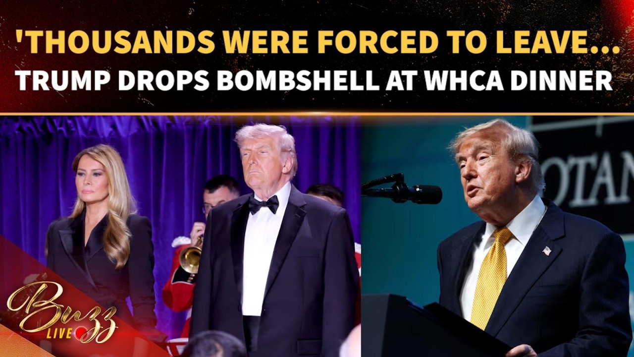 'BIG TROUBLE...': Donald Trump Makes Shock Claim At WHC Dinner