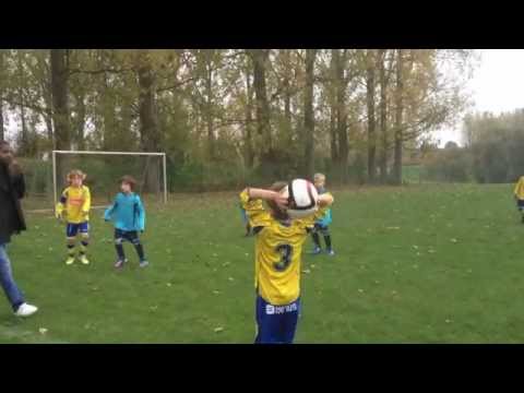 U9B FC Kerksken in actie 1