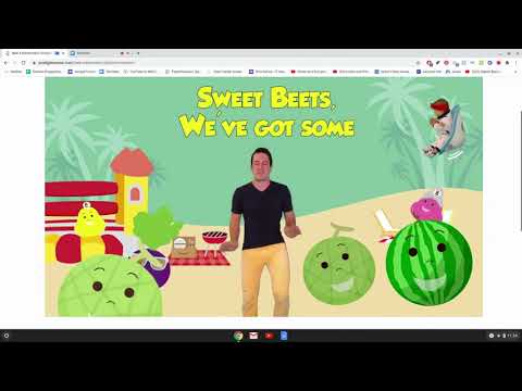 sweet beets and watermelon