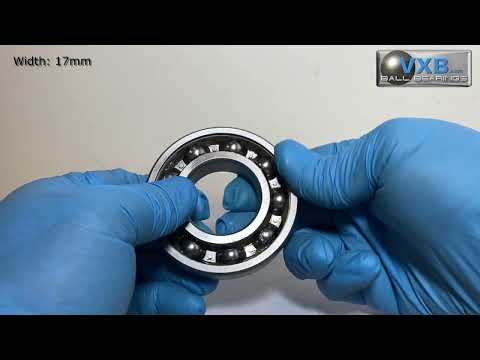 6207 open deep groove ball bearing video