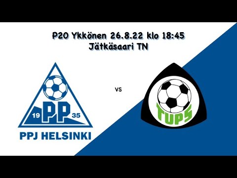 P20 Ykkönen PPJ vs TuPS 26.8.2022 Jätkäsaaren TN klo 18:45