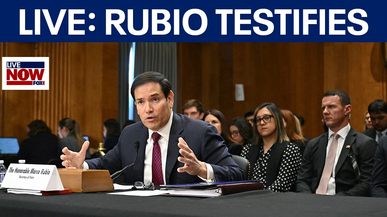 LIVE SOON: Sec. Rubio testifies before senate on State Department Budget