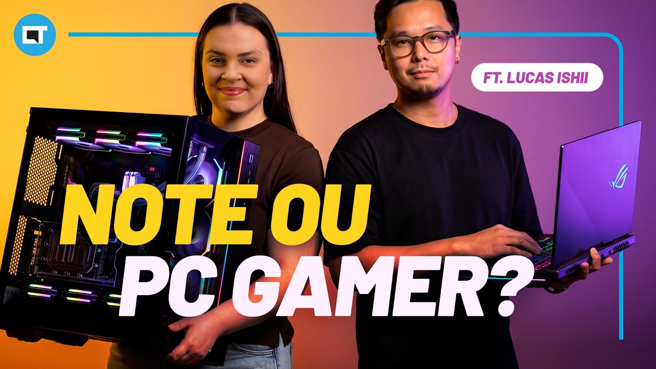 Por que eu deveria escolher um NOTE GAMER ao invés de um PC? ft. Lucas Ishii