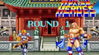 [SFC]ワールドヒーローズ/World Heroes [OP]