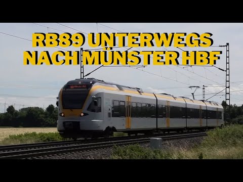 RB89 unterwegs nach Münster Hbf