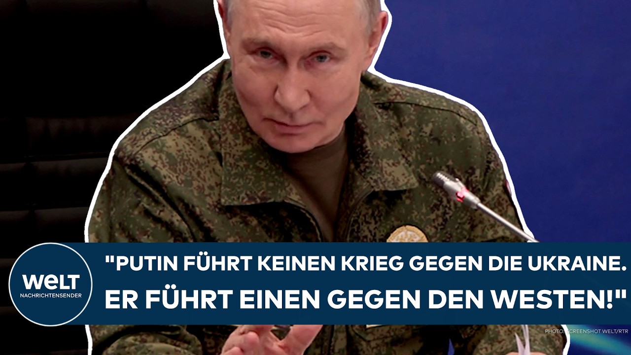 SIGMAR GABRIEL: "Putin führt keinen Krieg gegen die Ukraine. Er führt einen gegen den Westen!"