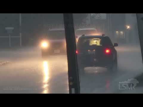 09-09-2021 Falmouth, MA - Heavy Early Morning Rains On Cape Cod