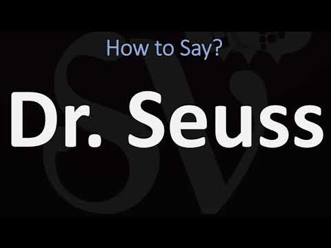 How to Pronounce Dr Seuss? (CORRECTLY)