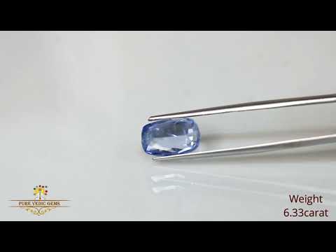 Blue Sapphire 6.33ct. (Super Premium) video