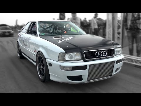 1350HP Audi S2 R30 Turbo Coupe w/ HOOD EXHAUST! INSANE LAUNCH CONTROLS!