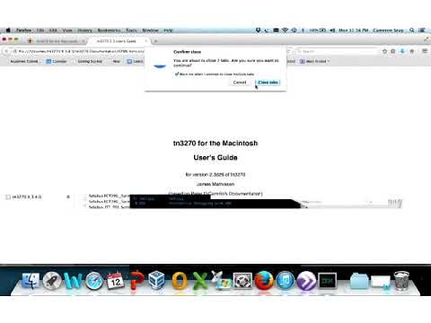 Using 3270 on a mac2